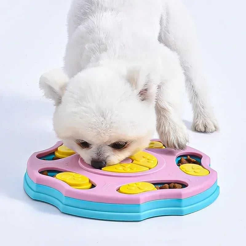 Dog Puzzle Slow Feeder Toy for IQ Training