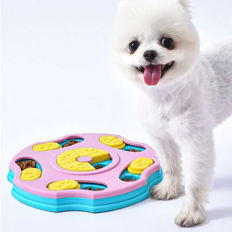 Dog Puzzle Slow Feeder Toy for IQ Training