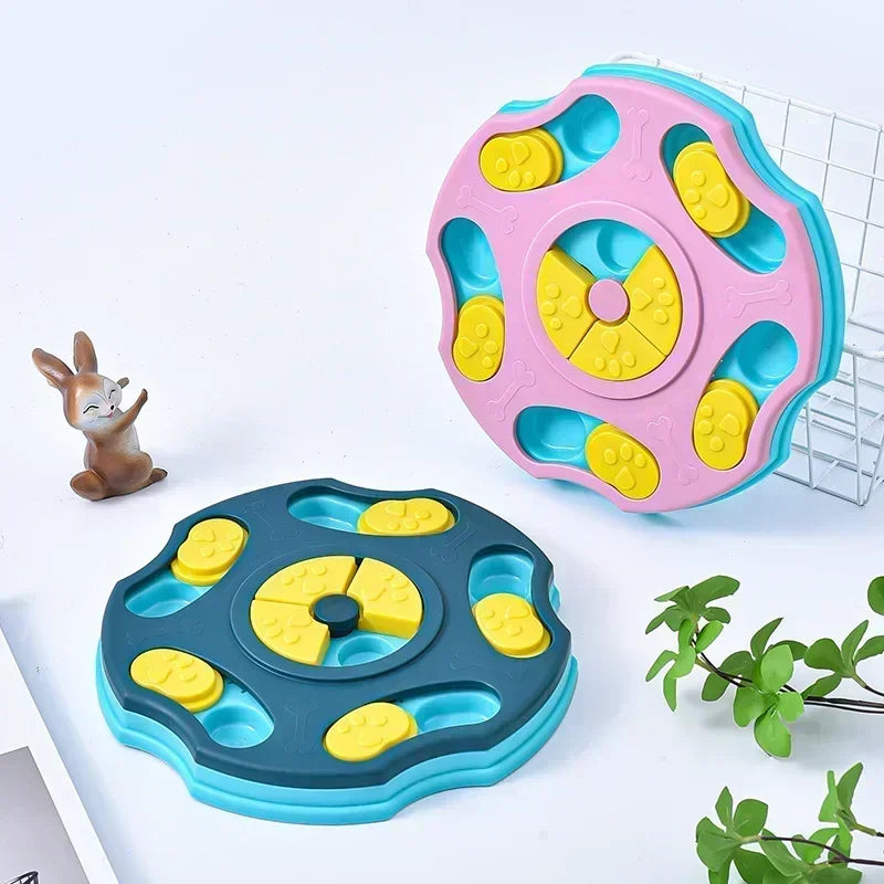 Dog Puzzle Slow Feeder Toy for IQ Training