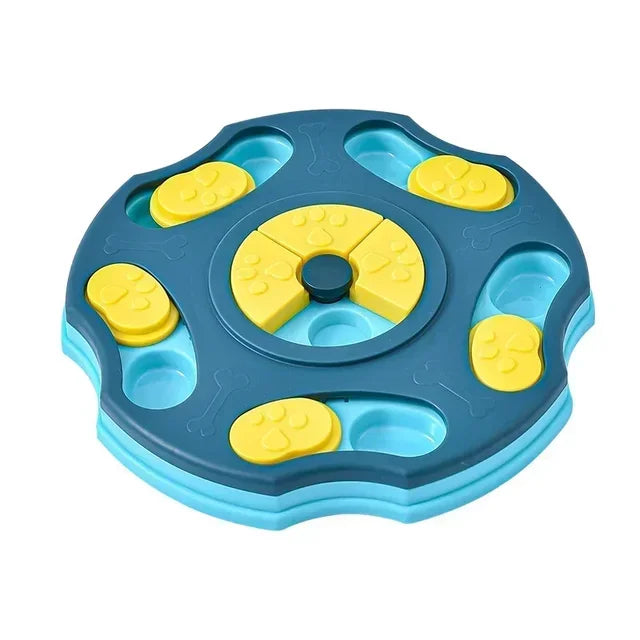 Dog Puzzle Slow Feeder Toy for IQ Training