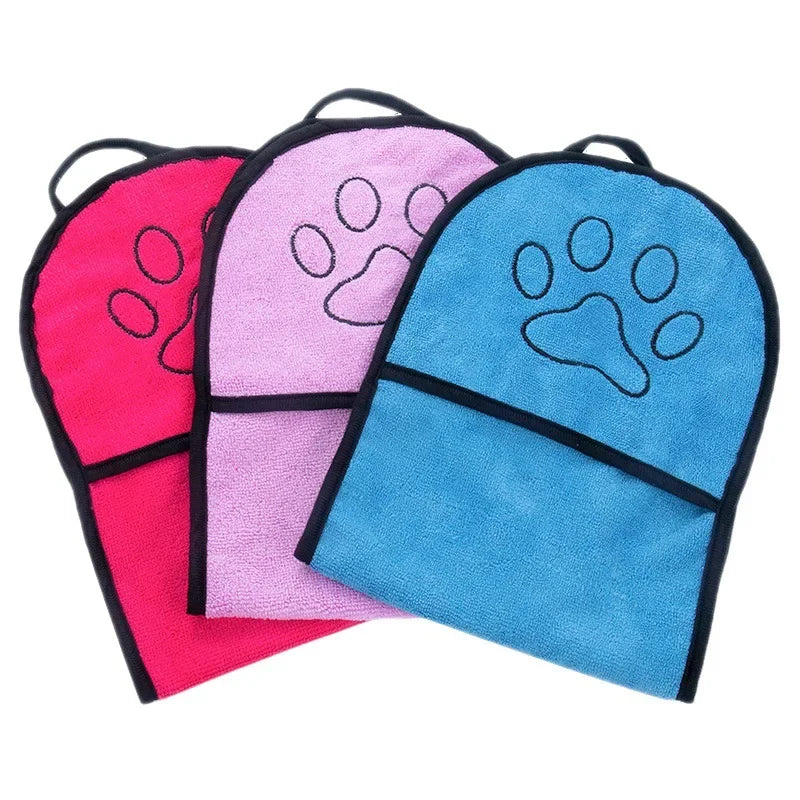 Soft Plush Quick-Dry Pet Towel & Robe